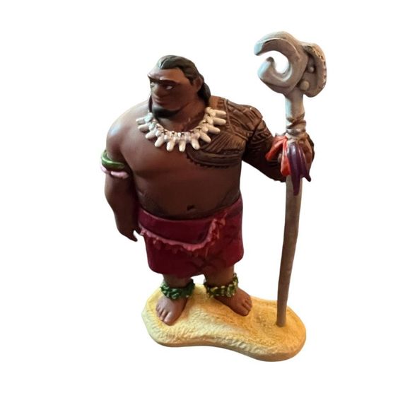 Disney Moana Movie Figures‎ Cake Toppers PVC Mini-figure Approx 3” Moana Toys - Picture 4 of 12
